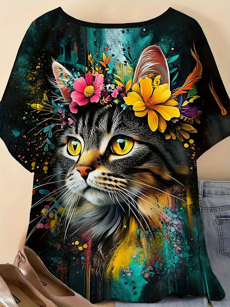 3D Print Casual Tee for Everyday Wear
