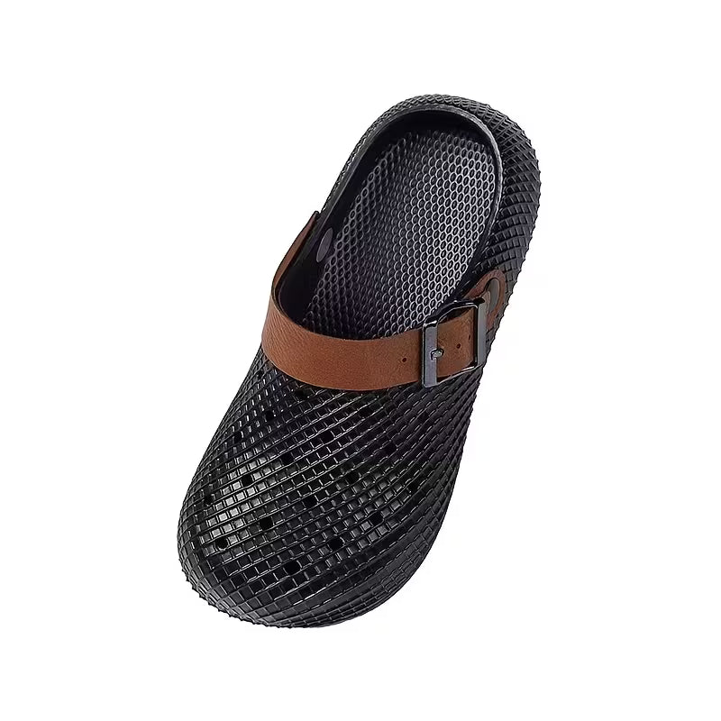New Women's Closed-Toe Slip-On Height-Increasing Slippers