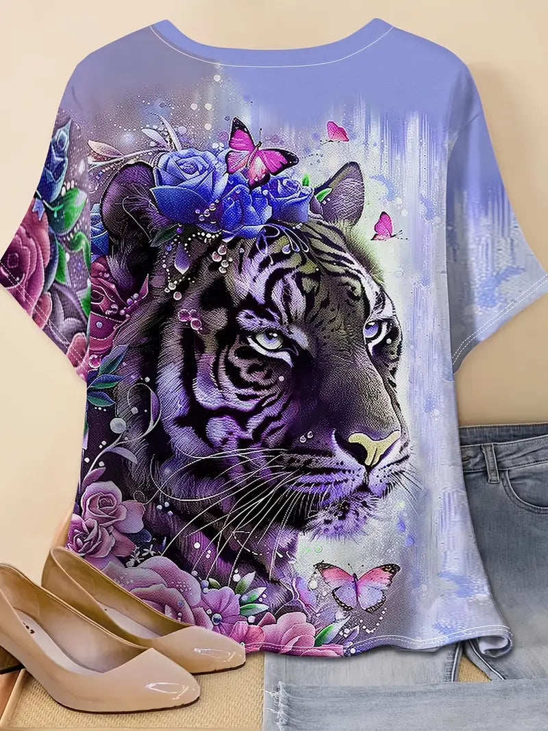 3D Print Casual Tee for Everyday Wear