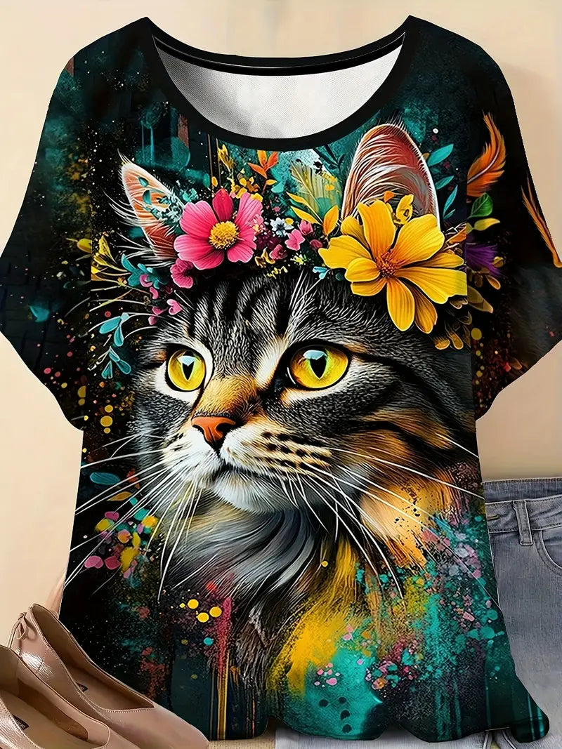 3D Print Casual Tee for Everyday Wear