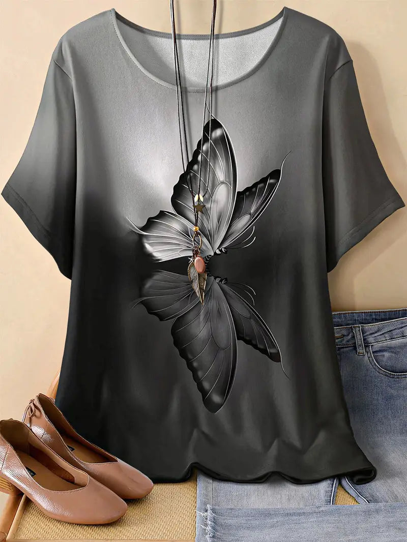 3D Print Casual Tee for Everyday Wear