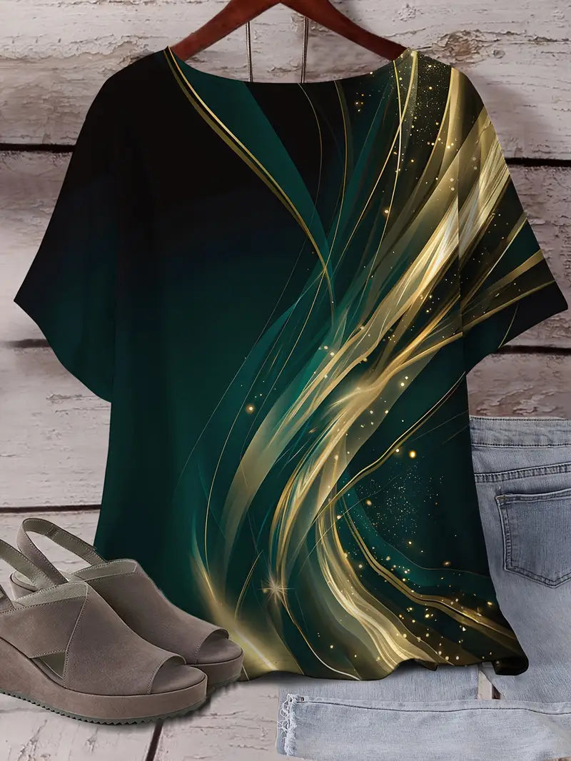 3D Print Casual Tee for Everyday Wear