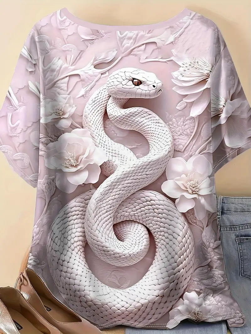 3D Print Casual Tee for Everyday Wear