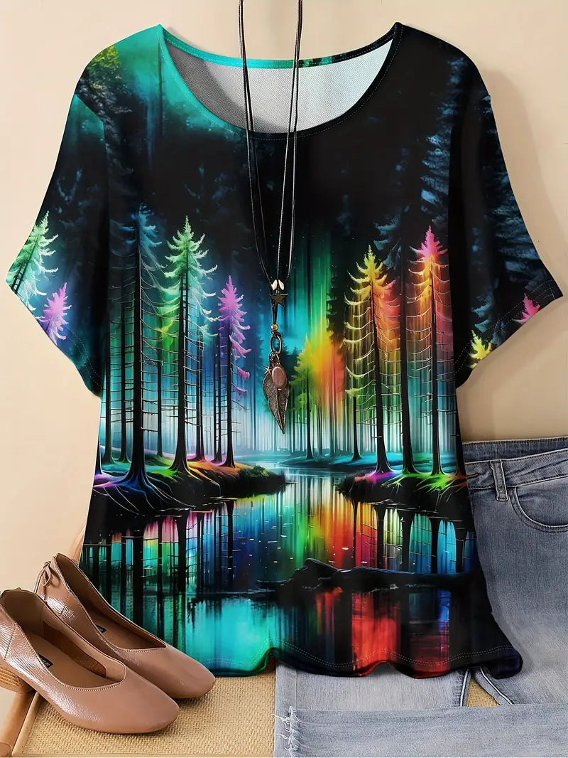 3D Print Casual Tee for Everyday Wear