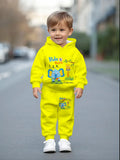 Baby Boys & Girls Hoodie Set elephant and giraffe