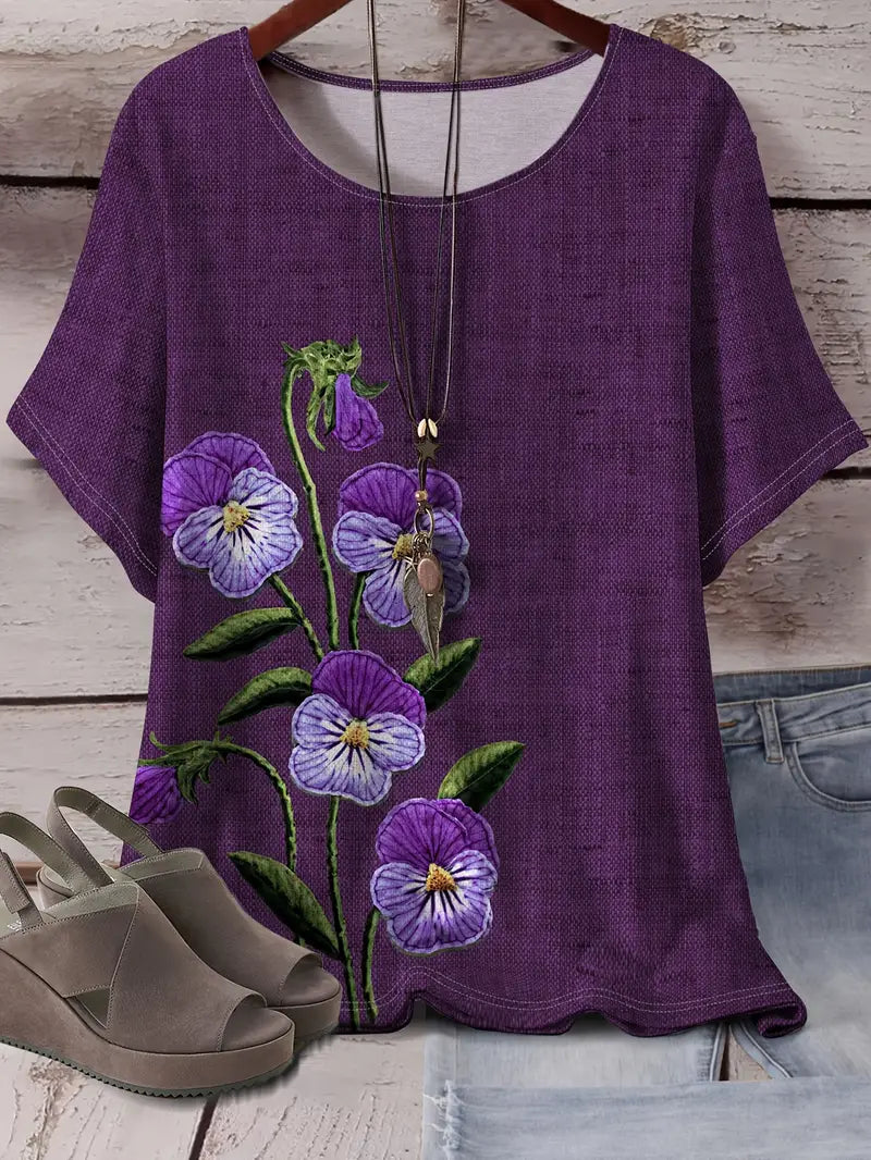 3D Print Casual Tee for Everyday Wear