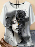 3D Print Casual Tee for Everyday Wear