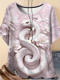 3D Print Casual Tee for Everyday Wear
