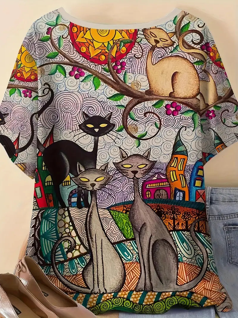 3D Print Casual Tee for Everyday Wear