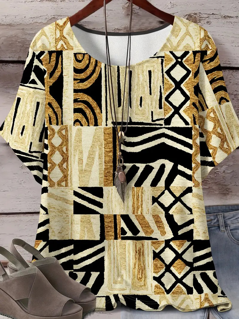 3D Print Casual Tee for Everyday Wear