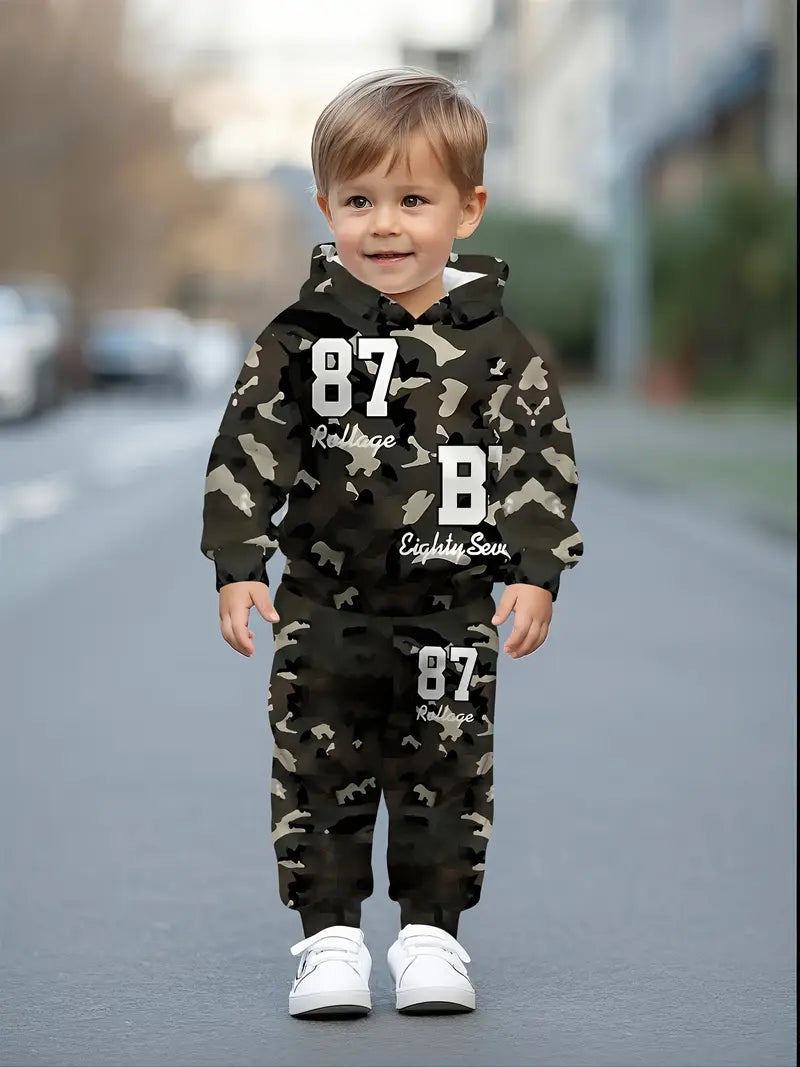 Baby Boys & Girls Hoodie Set 87th Regiment