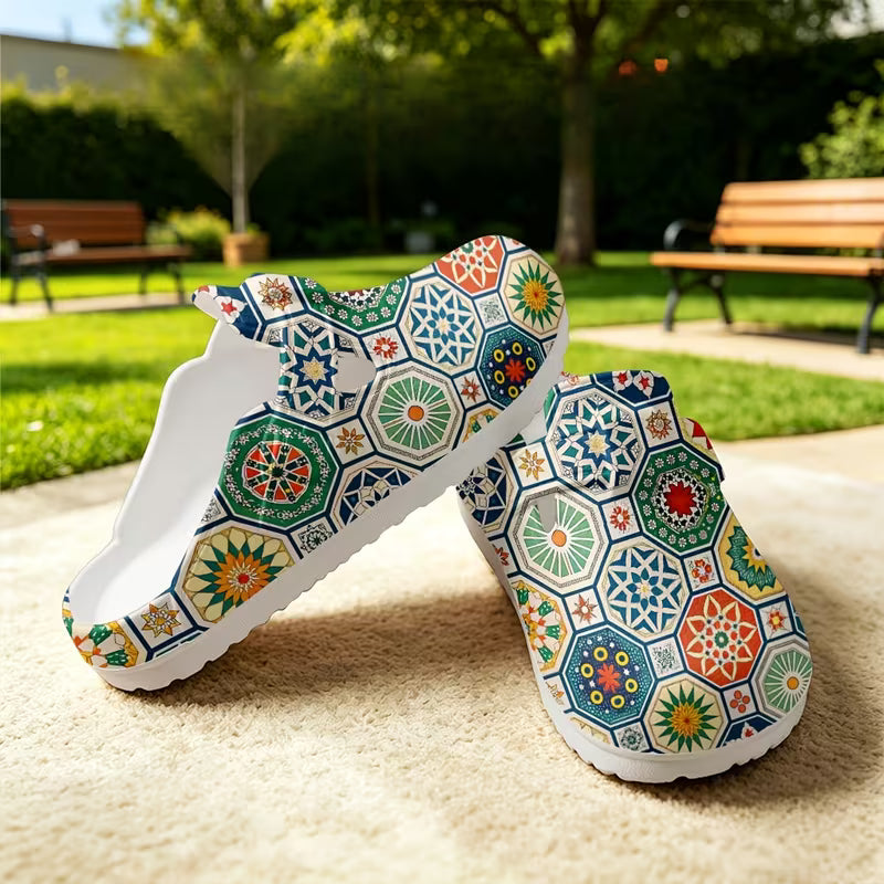 Bohemian-style Women's Shoes, Lightweight Shoes, Comfortable EVA Shoes