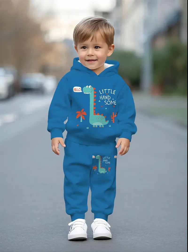 Baby Boys & Girls Hoodie Set Dinosaur