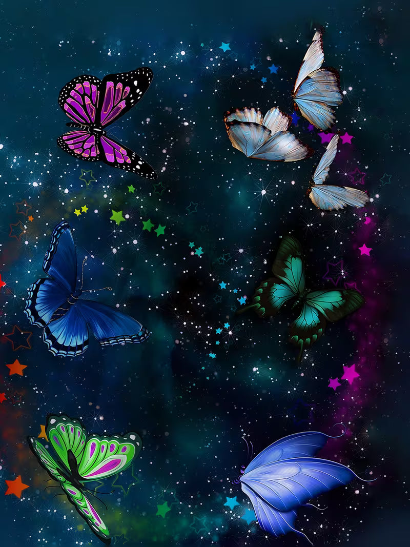 The New Girls' Fashion Features Lively Butterfly Patterns, Creating a Dreamy Design for Spring And Summer