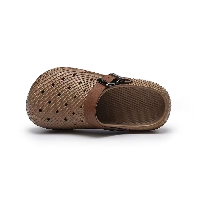 New Women's Closed-Toe Slip-On Height-Increasing Slippers