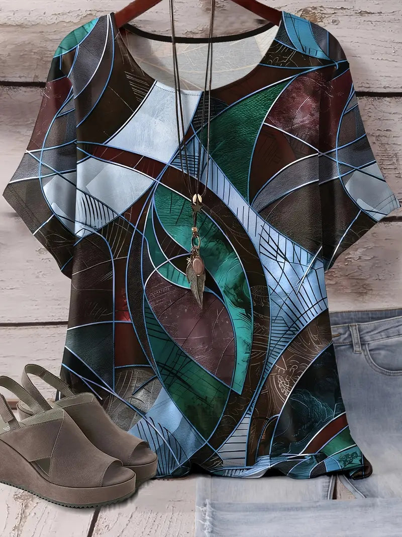 3D Print Casual Tee for Everyday Wear