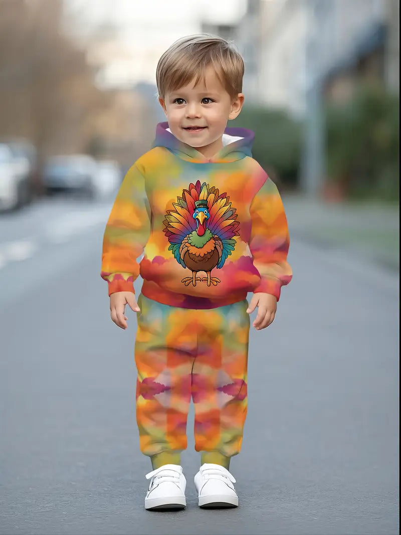 Baby Boys & Girls Hoodie Set Thanksgiving & Christmas