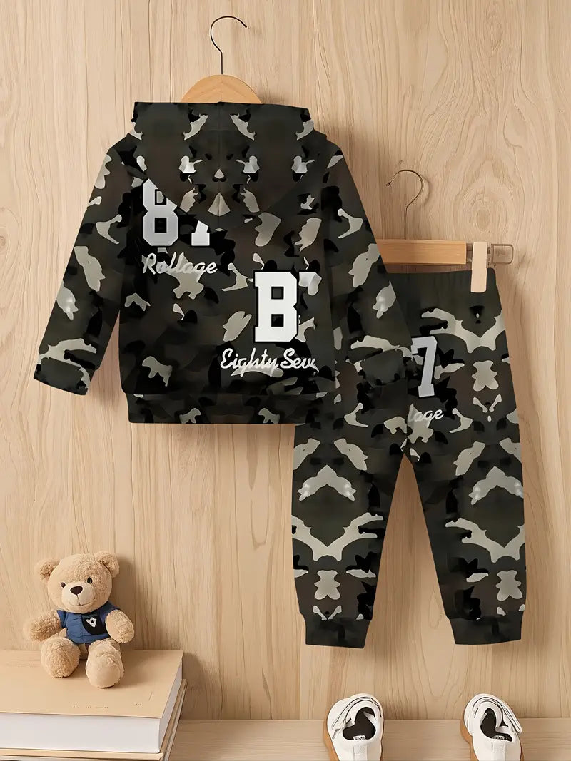 Baby Boys & Girls Hoodie Set 87th Regiment