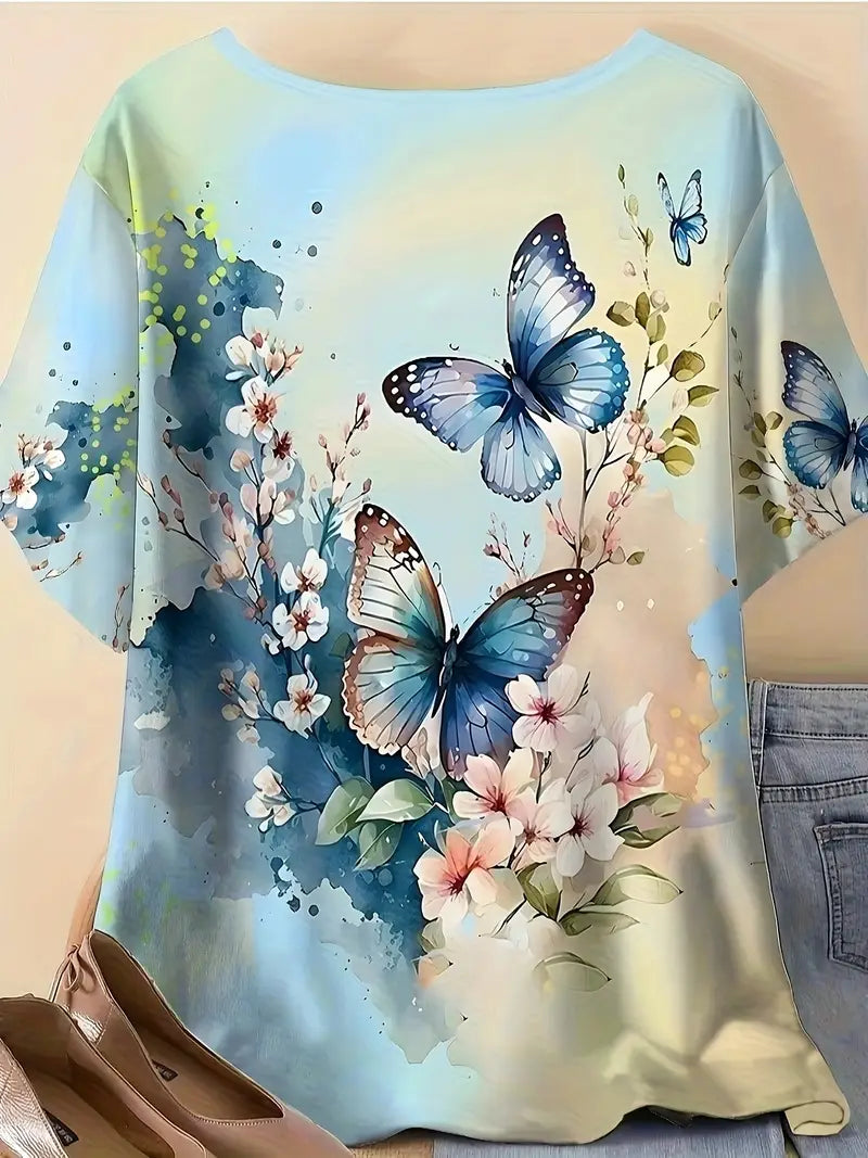 3D Print Casual Tee for Everyday Wear