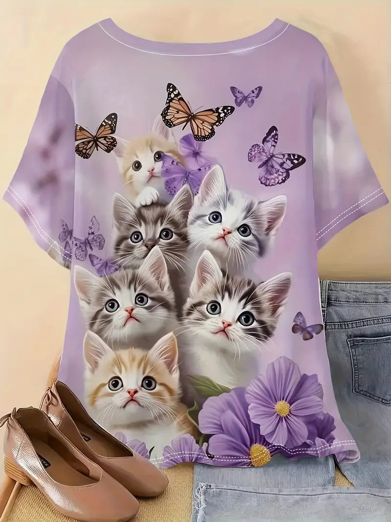3D Print Casual Tee for Everyday Wear