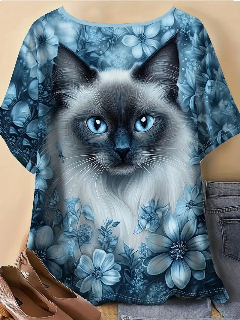 3D Print Casual Tee for Everyday Wear