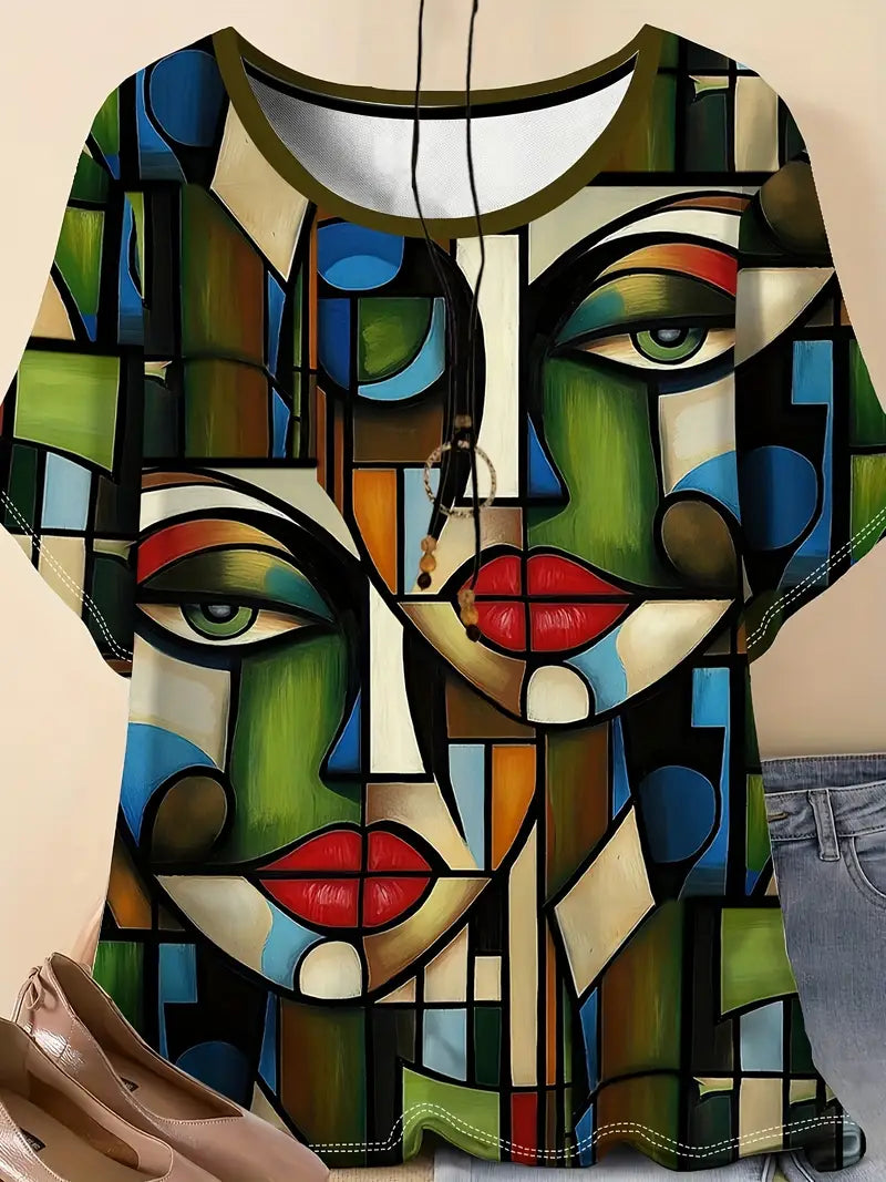 3D Print Casual Tee for Everyday Wear