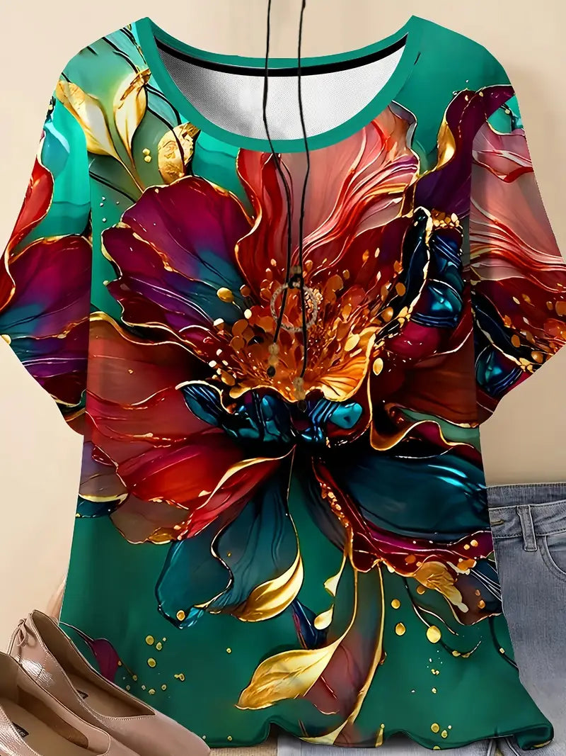 3D Print Casual Tee for Everyday Wear