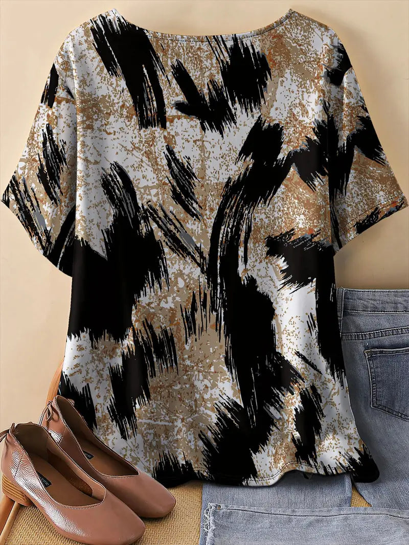 3D Print Casual Tee for Everyday Wear