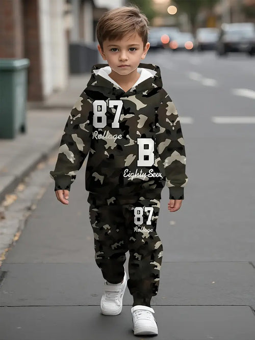 Baby Boys & Girls Hoodie Set 87th Regiment
