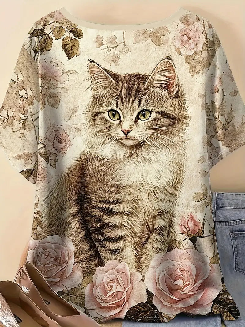 3D Print Casual Tee for Everyday Wear