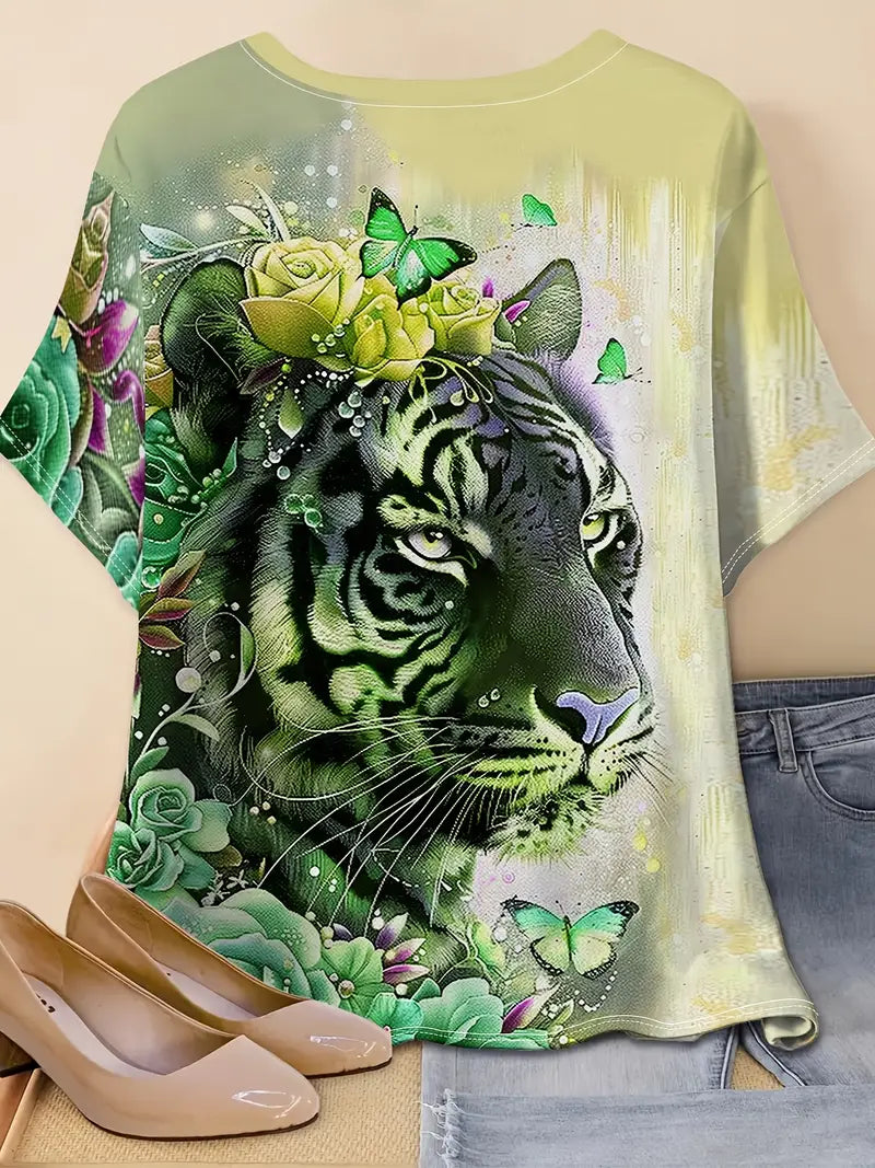 3D Print Casual Tee for Everyday Wear