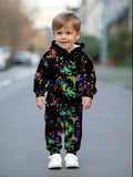 Baby Boys & Girls Hoodie Set colorful patterns