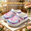 Dreamy Galaxy Starry Sky Pattern Print, Outdoor And Indoor Wear
