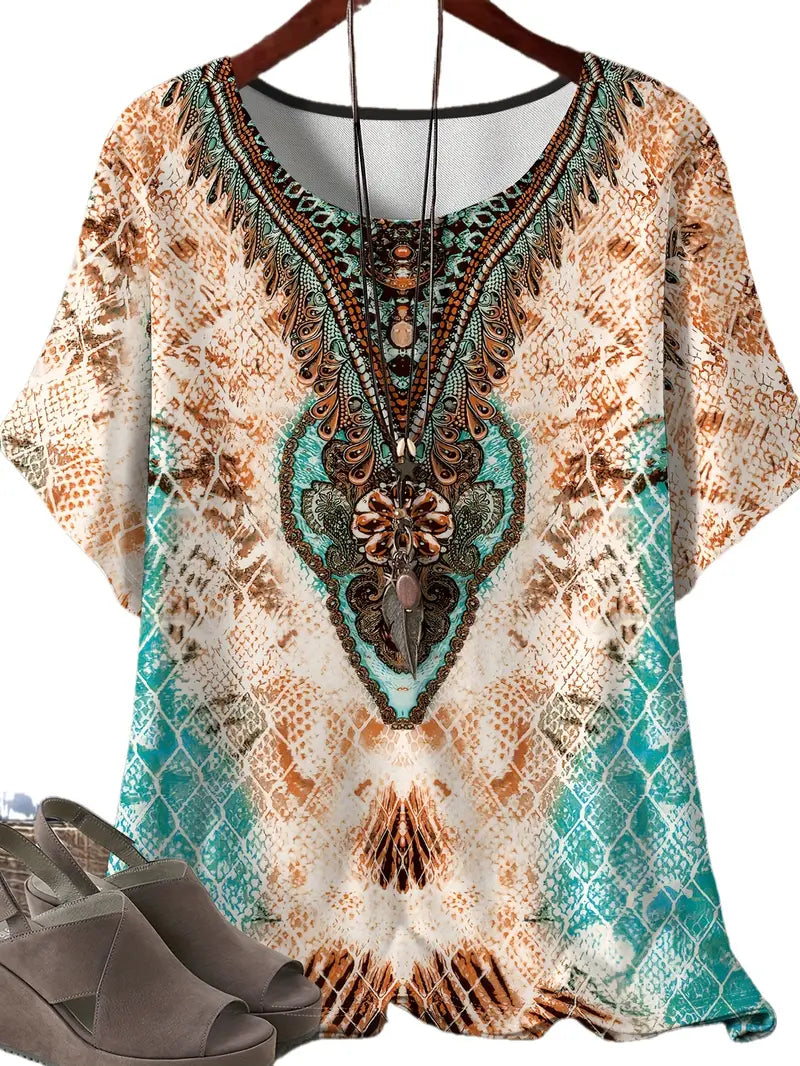 3D Print Casual Tee for Everyday Wear