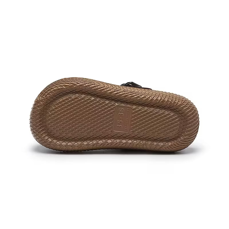 New Women's Closed-Toe Slip-On Height-Increasing Slippers