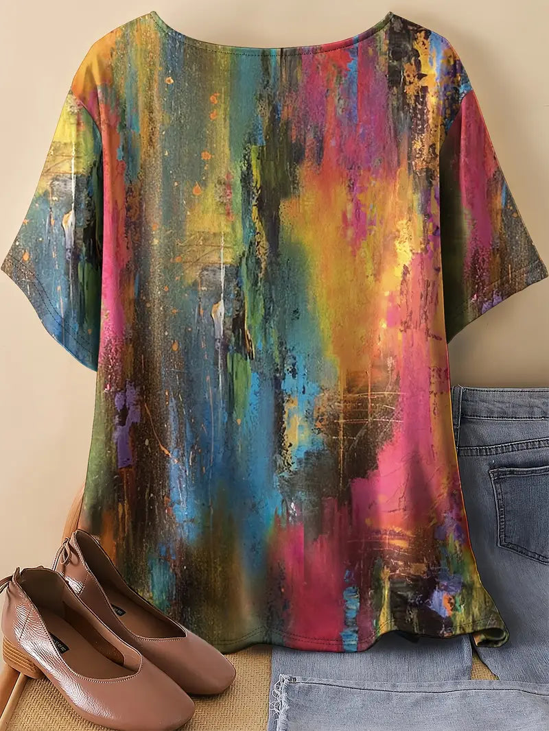 3D Print Casual Tee for Everyday Wear