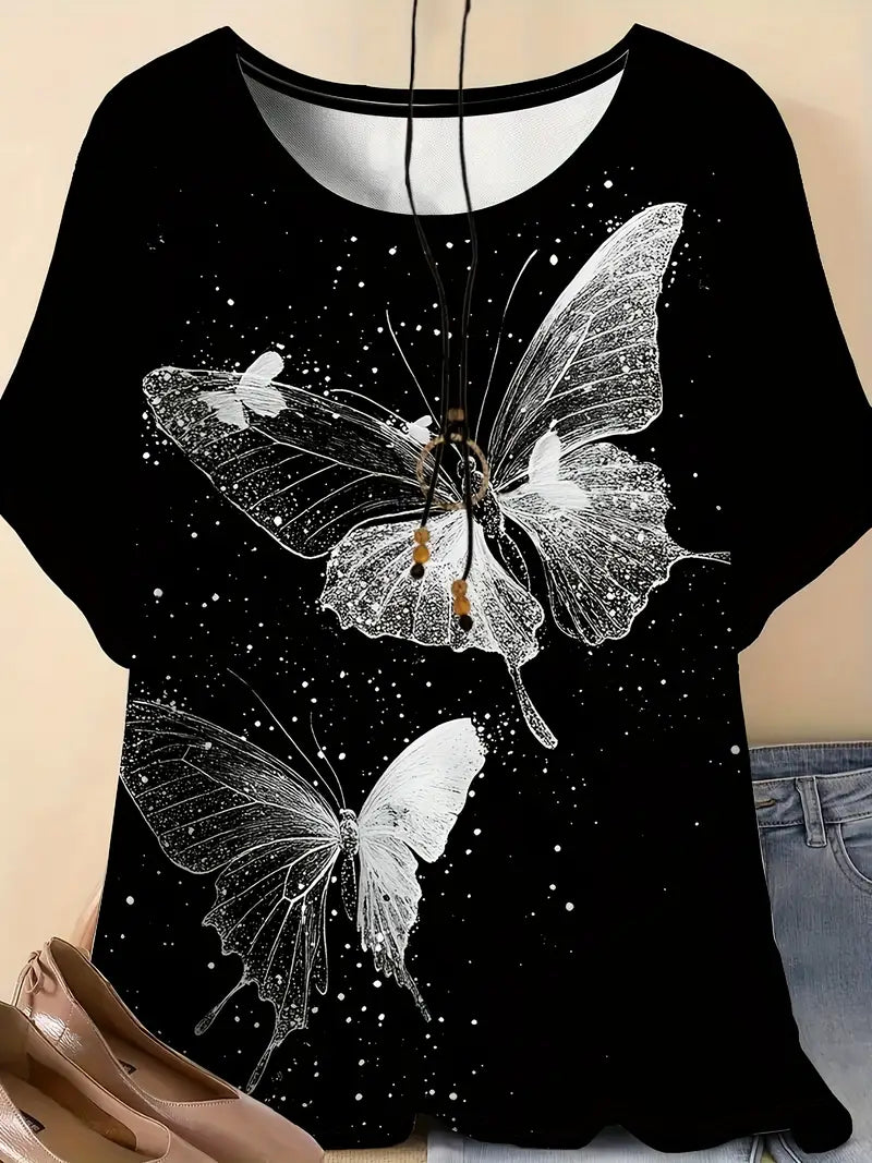 3D Print Casual Tee for Everyday Wear