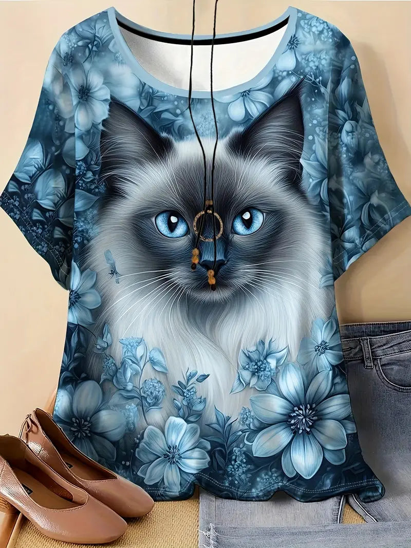 3D Print Casual Tee for Everyday Wear