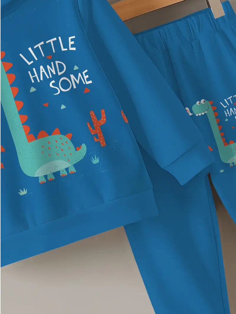 Baby Boys & Girls Hoodie Set Dinosaur