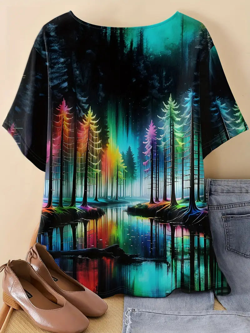 3D Print Casual Tee for Everyday Wear