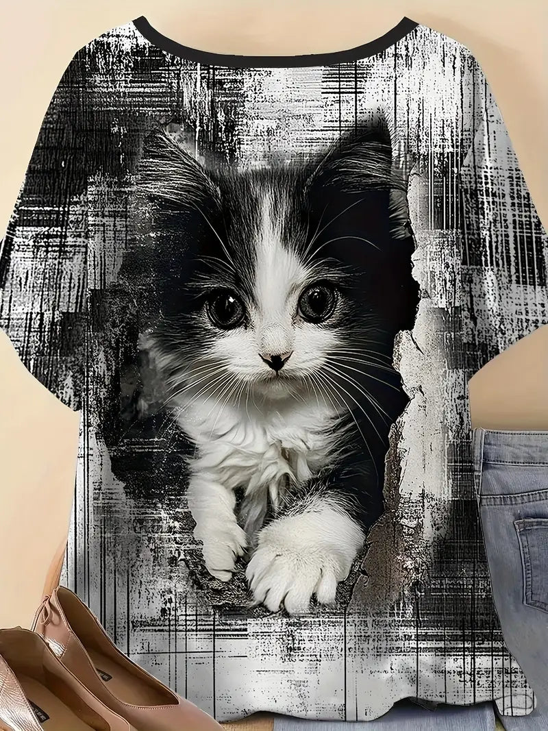 3D Print Casual Tee for Everyday Wear