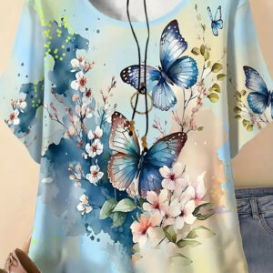 3D Print Casual Tee for Everyday Wear