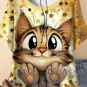 3D Print Casual Tee for Everyday Wear