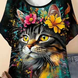 3D Print Casual Tee for Everyday Wear