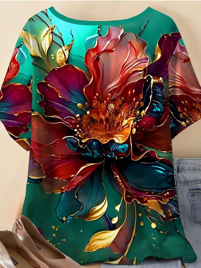 3D Print Casual Tee for Everyday Wear - Image 2