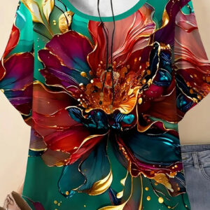 3D Print Casual Tee for Everyday Wear