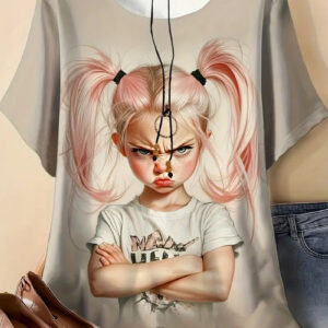 3D Print Casual Tee for Everyday Wear