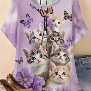 3D Print Casual Tee for Everyday Wear